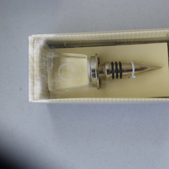 Monogram Wine Bottle Stoppers - Picture 4 of 9